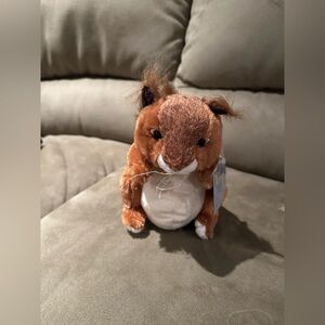 Webkinz red squirrel with sealed code